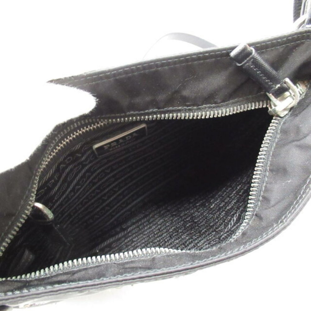 Prada Shoulder Bag Python Leather Black - image 4